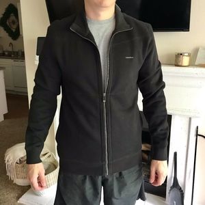 Calvin Klein Black Zip-Up Jacket